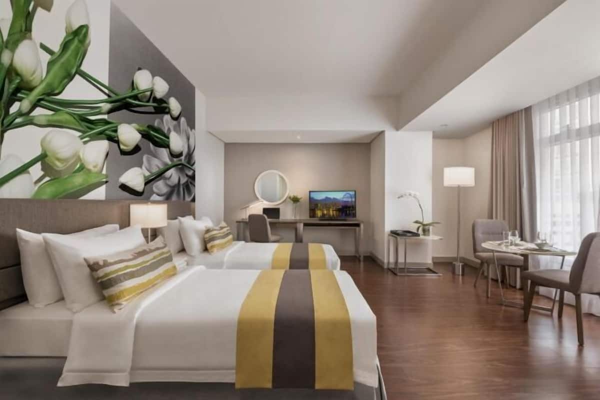 1 bedroom, premium bedding, in-room safe, soundproofing