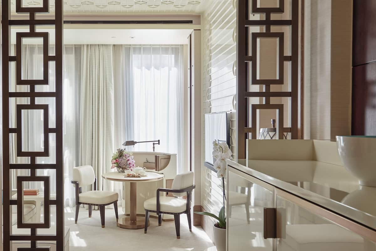 Premium bedding, down duvets, minibar, in-room safe