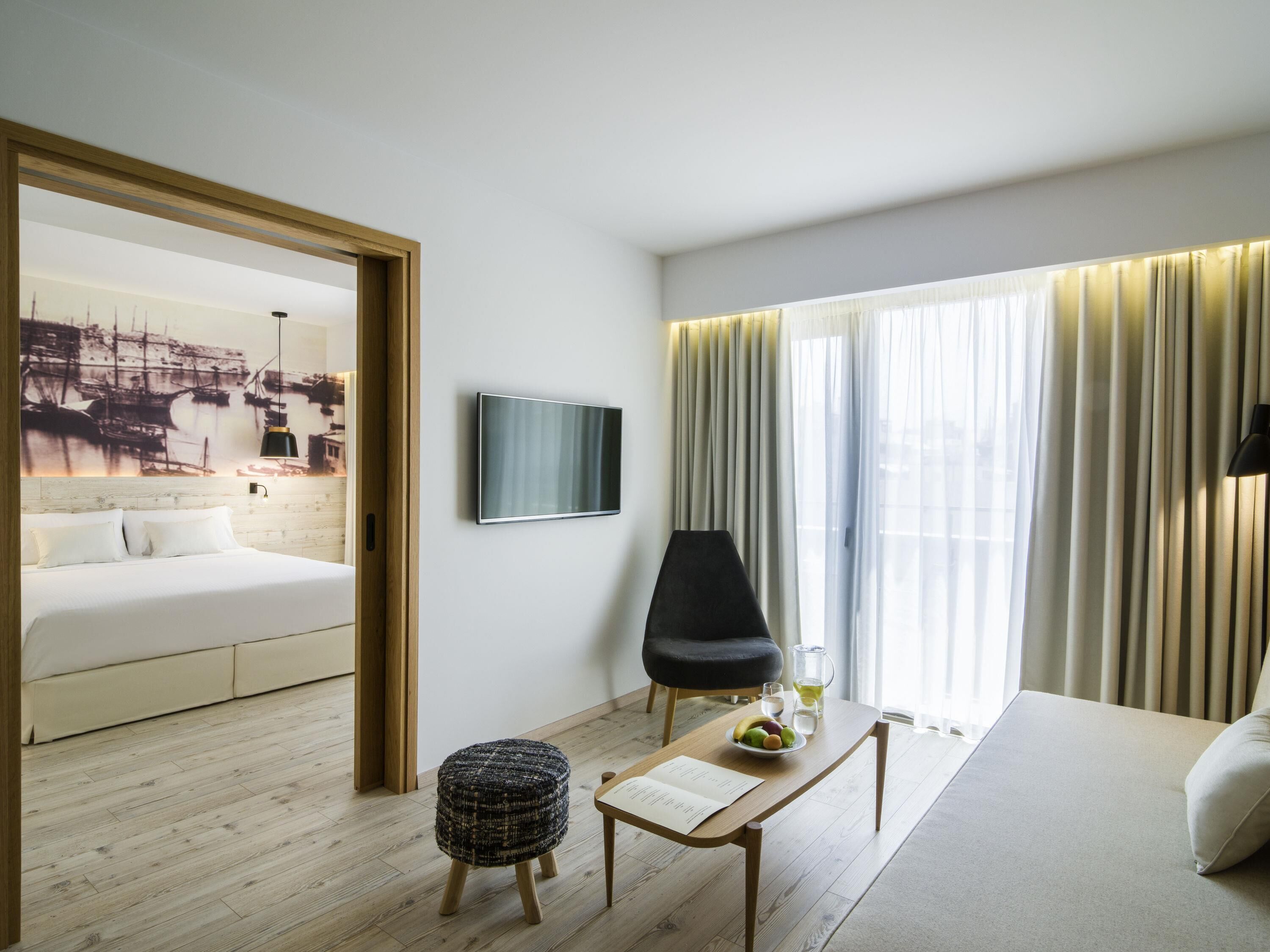 Junior Suite, 1 Double or 2 Twin Beds | Premium bedding, minibar, in-room safe, desk