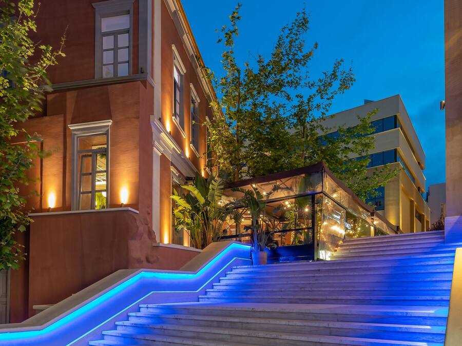 Front of property - evening/night