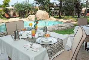 Daily English breakfast (ZAR 180.00 per person) - uShaka Manor Guest House (Umhlanga)