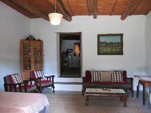 Ferienhaus, 2 Schlafzimmer, Kamin, Bergblick (Old Farmhouse) | Wohnzimmer