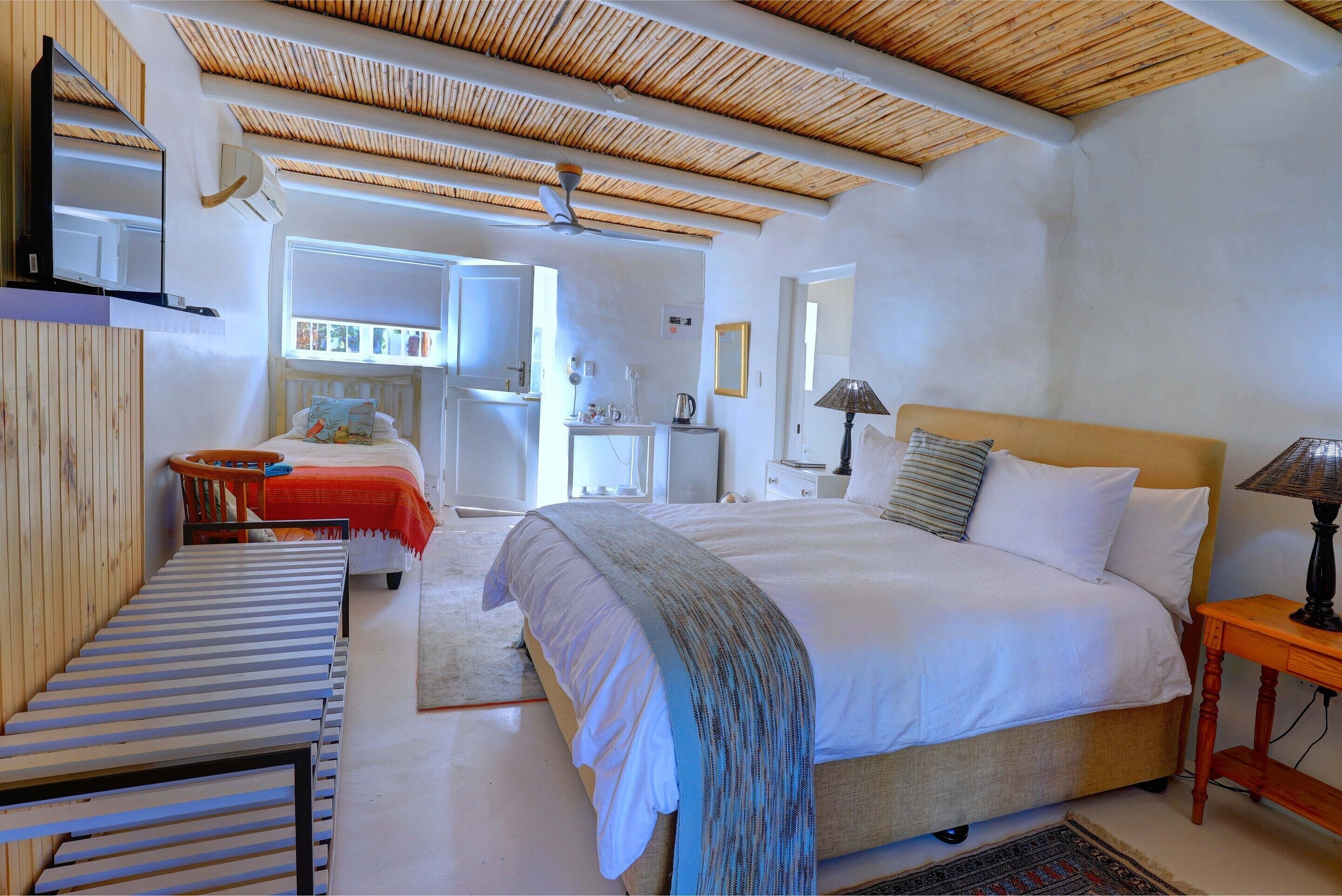 Deluxe Triple Room, Poolside (Deluxe) | Premium bedding, pillow-top beds, minibar, individually decorated