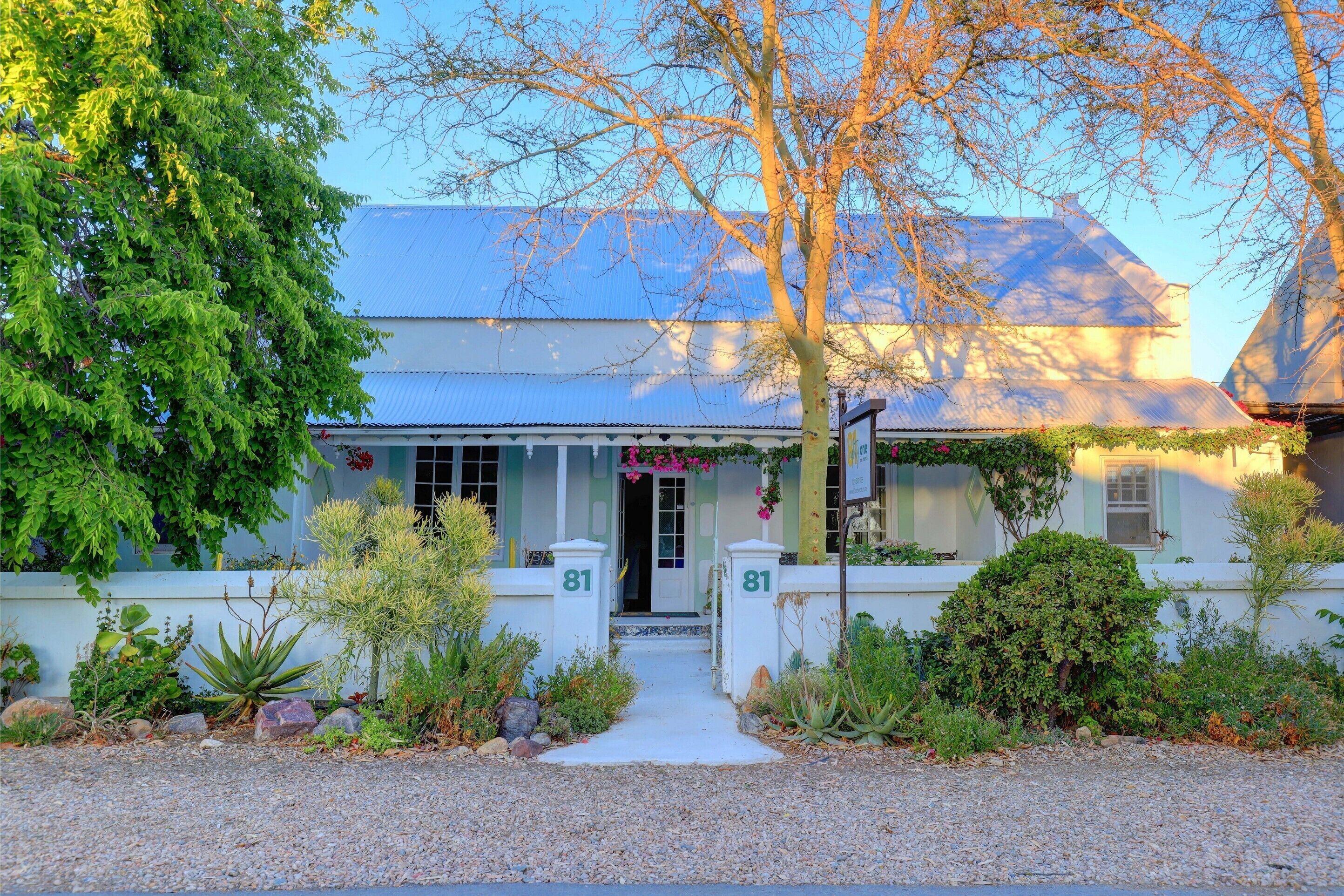 Overnatningsstedets facade