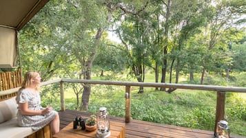 Pemandangan balkon