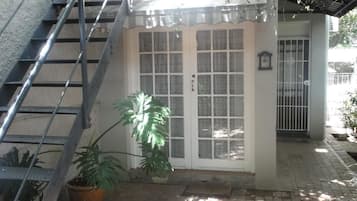 Entrada de la propiedad