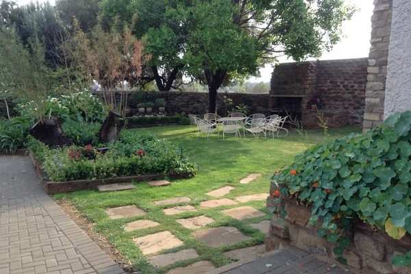 Façana frontal de l'allotjament