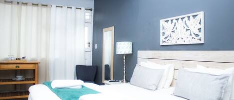 Room 4 @ 21 | Individually decorated, individually furnished, iron/ironing board