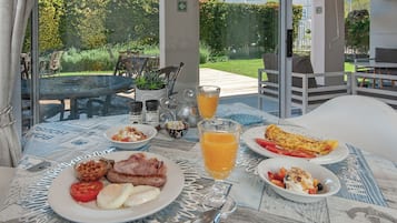 Desayuno inglés incluido todos los días