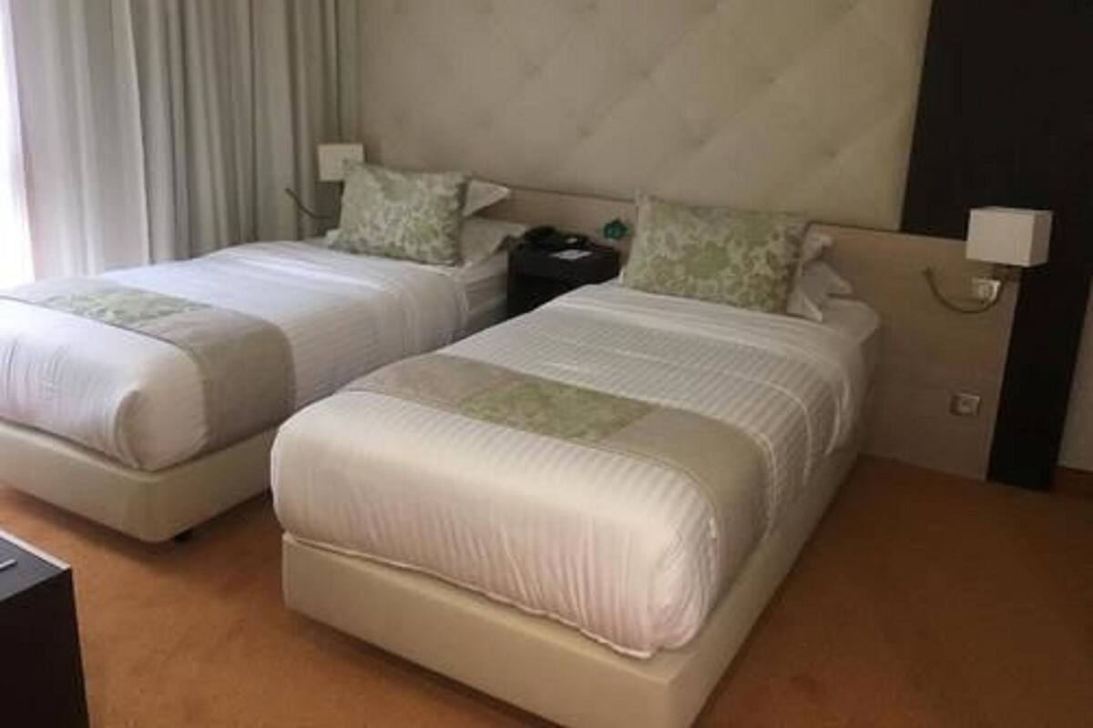 Double Room | Minibar (some free items), in-room safe, desk, blackout drapes