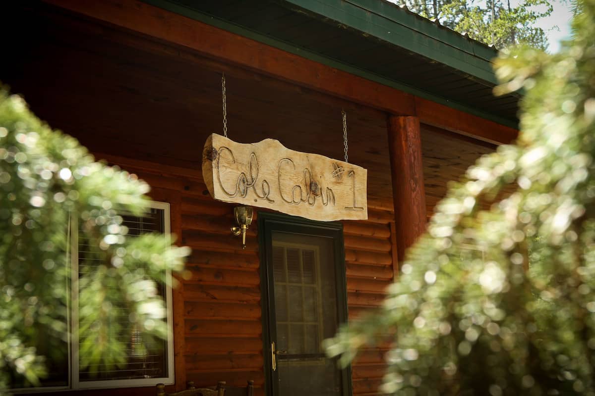 Cabin 1 | Terrace/patio