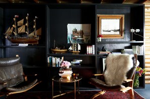 Sitteområde i lobbyen