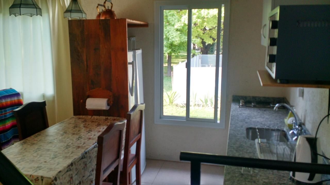 Oven, stovetop, coffee/tea maker, cookware/dishes/utensils