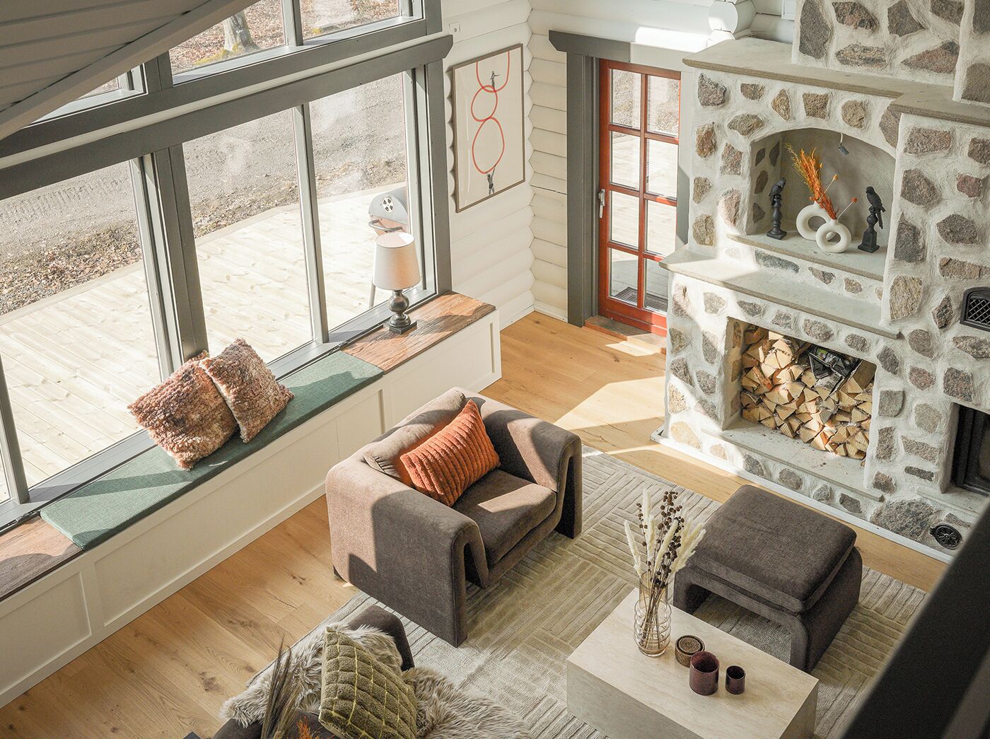 Villa Superior - sjöutsikt | Vardagsrum | Platt-tv