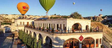 Entrée de l’hébergement