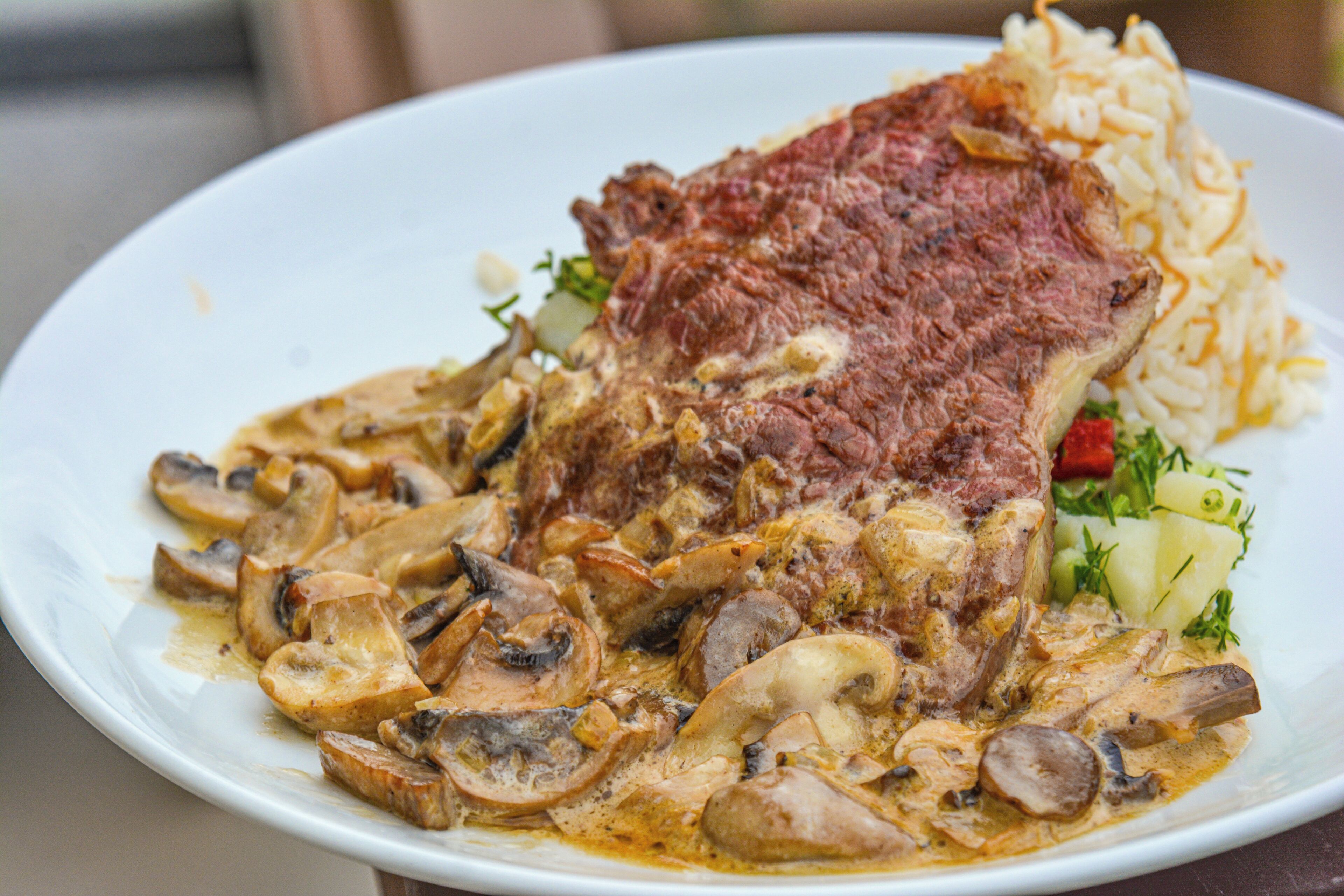 breakfast and dinner served