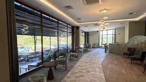 Sitteområde i lobbyen