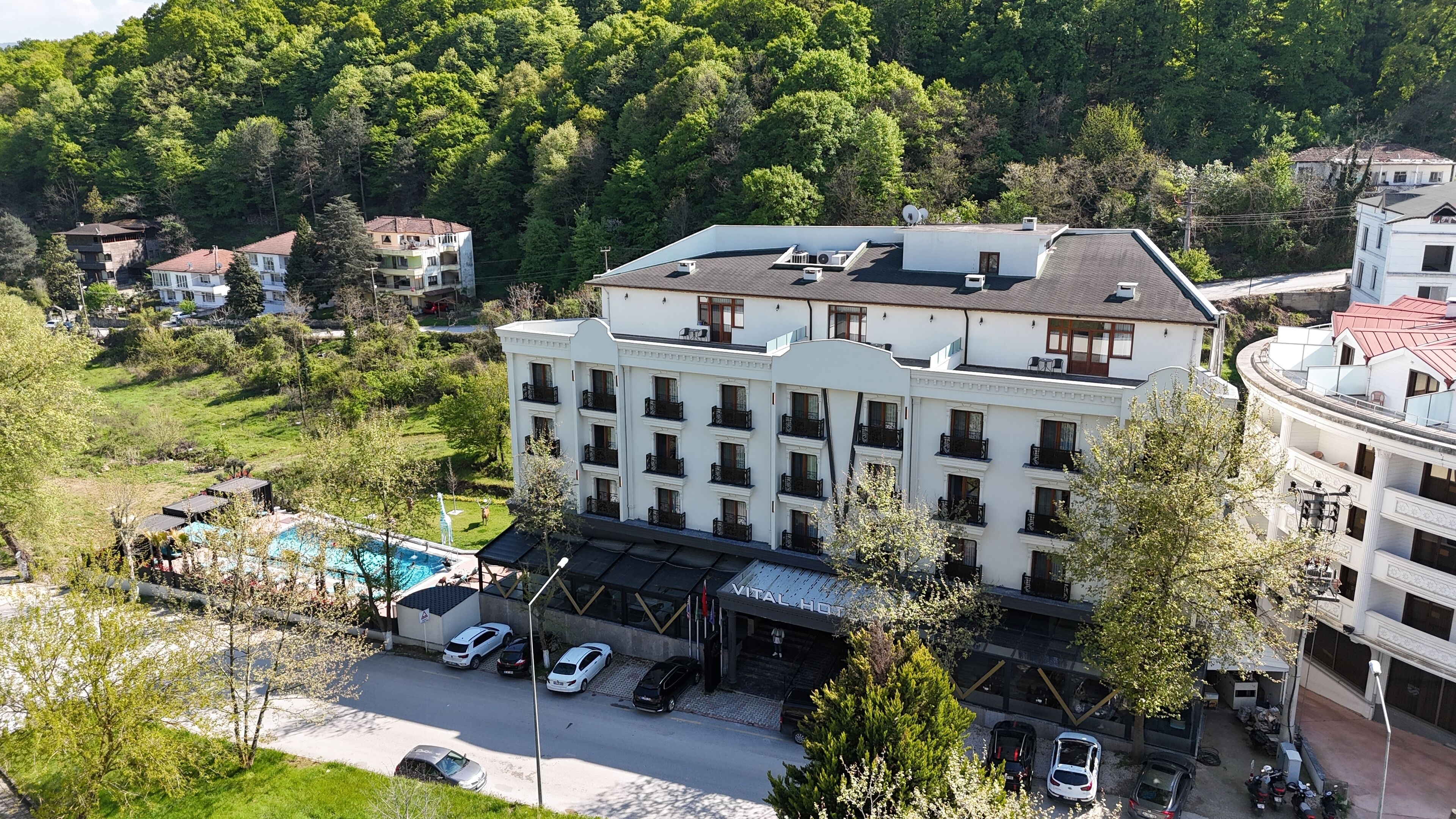 Entrada de la propiedad