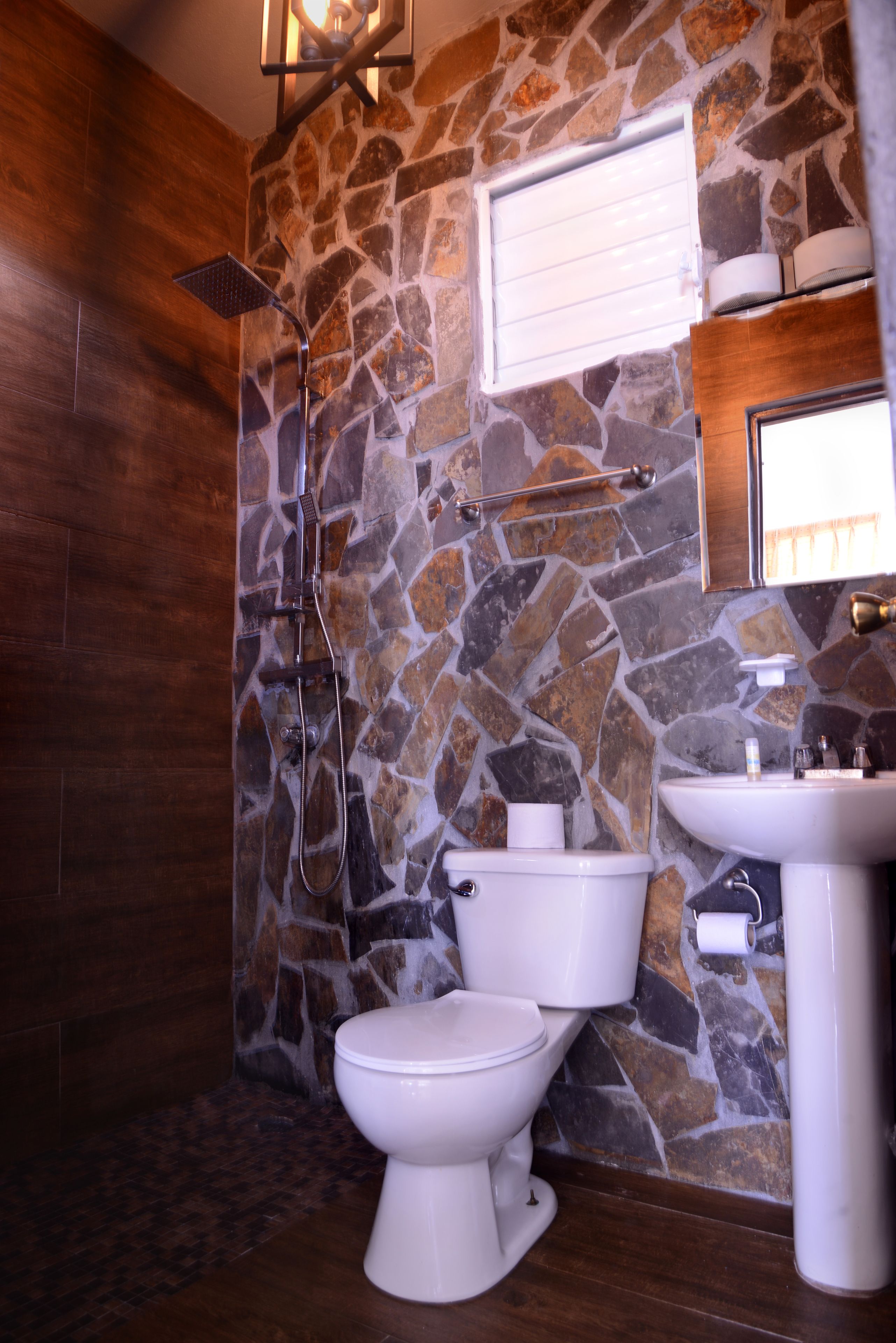 Standard Suite, 2 Bedrooms (Small Kitchen, Non Smoking) | Bathroom shower