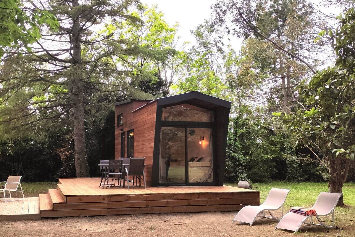 Hus, bakgårdsutsikt (Tiny House) | Eksteriør