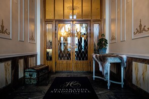 Interior entrance