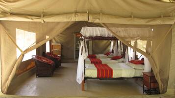 In-room safe, bed sheets