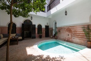 Outdoor pool - Riad El Gnaouia (Marrakech)