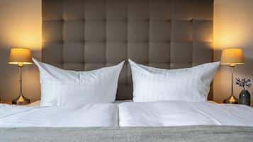 Kleines Doppelzimmer mit Terrasse | Kostenloses WLAN, Bettwäsche