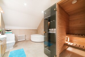 Apartment, 2 Bedrooms, Sauna | Bathroom | Shower, designer toiletries, hair dryer, towels - Tallinn City Apartments Toompea Old Town (Tallinn)