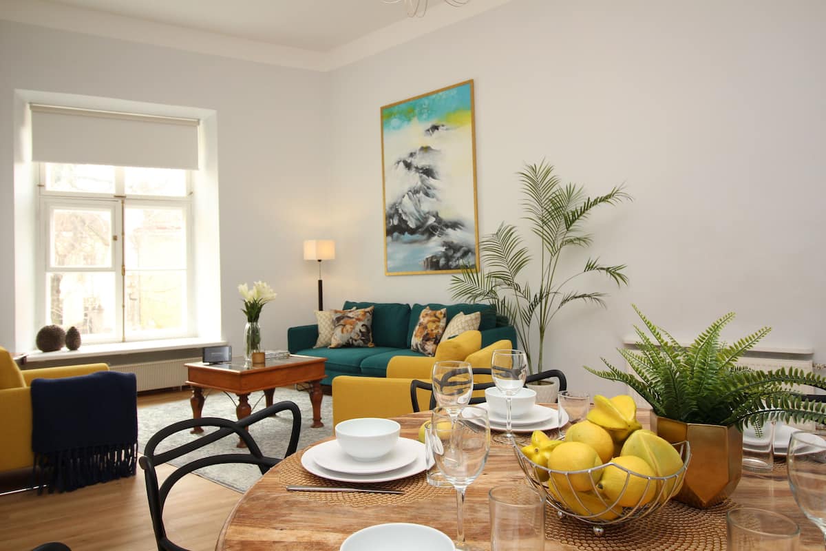 Apartment, 2 Bedrooms, Kitchen | Living room