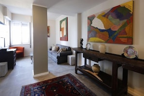 อพาร์ทเมนท์, 2 ห้องนอน, วิวชายหาด | ห้องนั่งเล่น