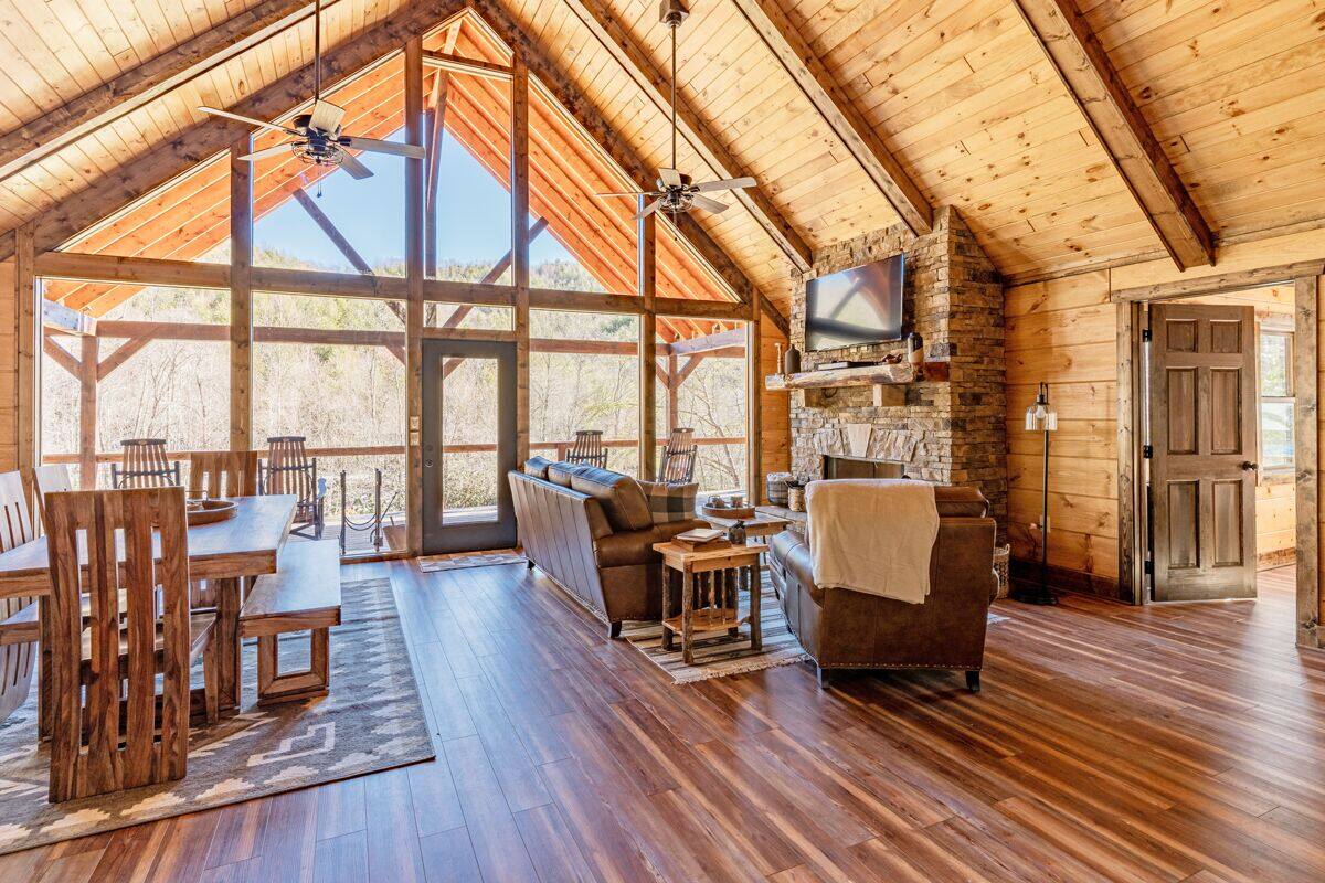 The Preserve - Mountain Getaway Cabin | Area keluarga