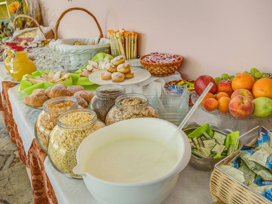 Almoço e jantar, culinária local