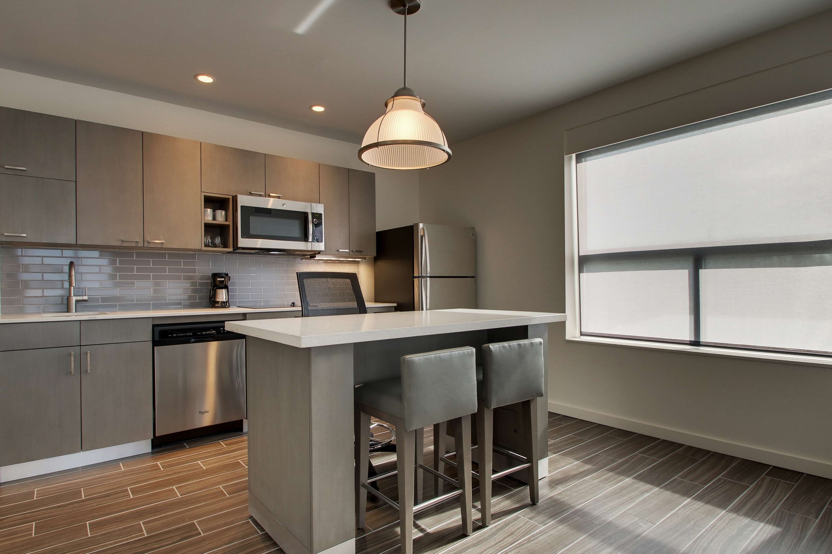 Suite, 1 Bedroom (Queen Beds) | Hypo-allergenic bedding, desk, laptop workspace, blackout curtains