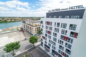 Façade de l’hébergement