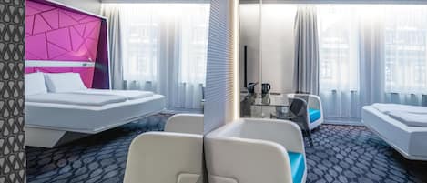 Superior Room (Design) | Pillowtop beds, desk, laptop workspace, blackout drapes