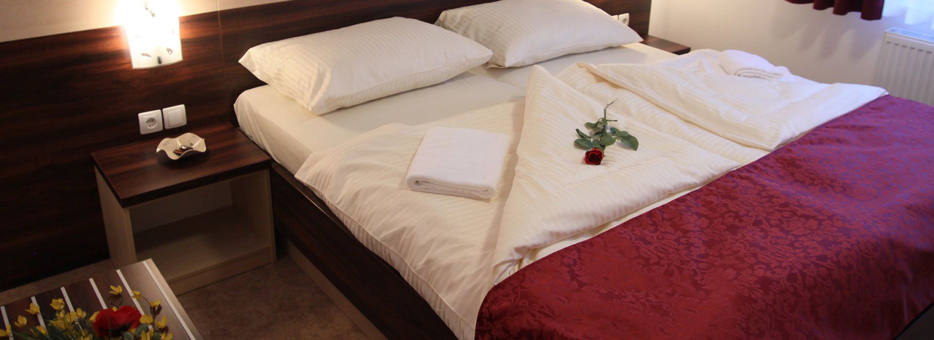 economy double room, 1 queen bed, refrigerator | room amenity