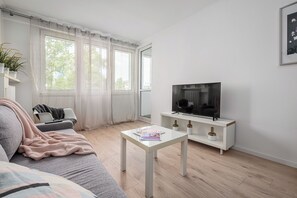 1 makuuhuone, työpöytä, silitysrauta/-lauta, ilmainen Wi-Fi