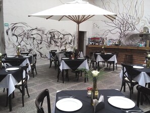 Breakfast area - El Encanto (Puebla)