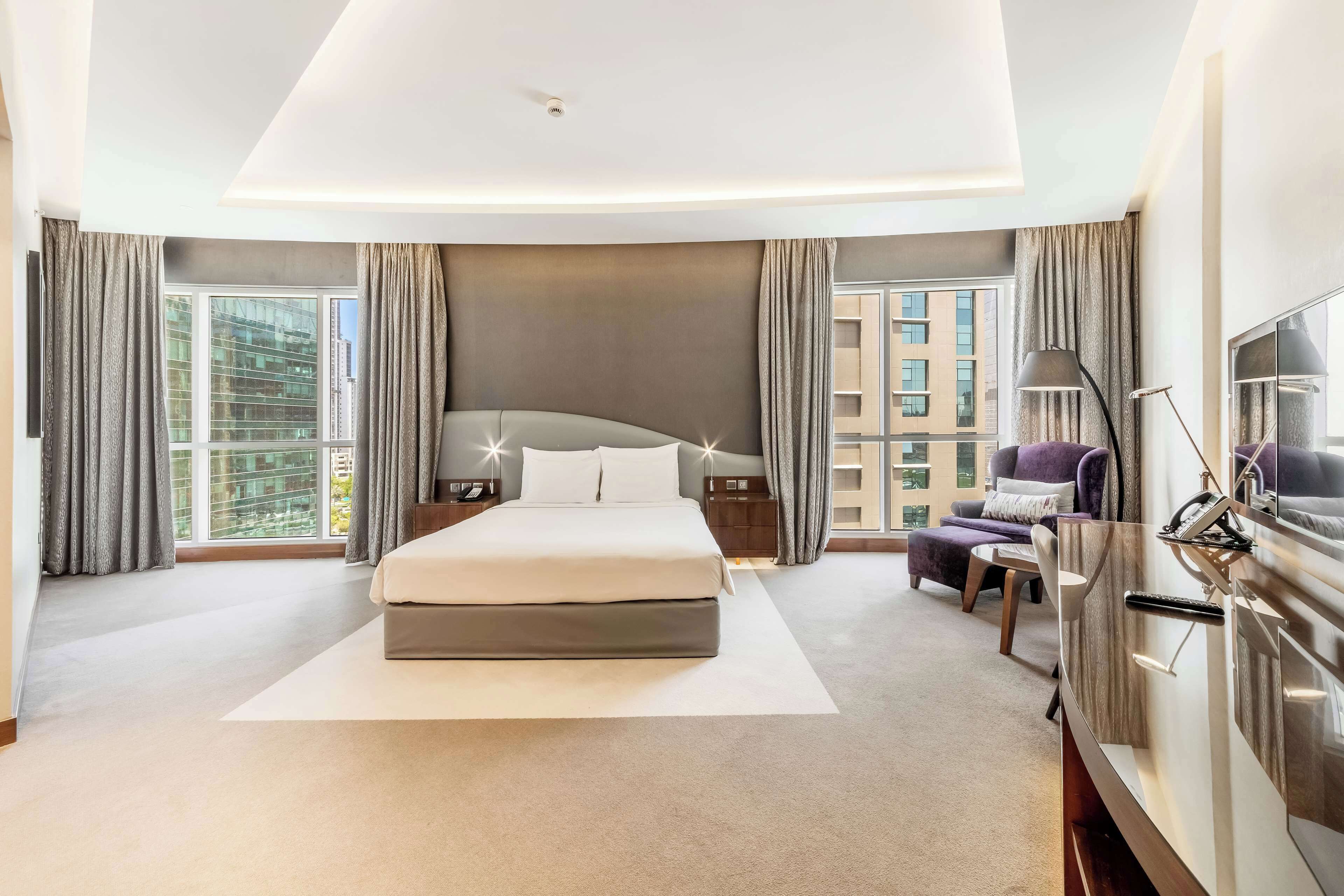 Literie de qualité supérieure, surmatelas, minibar