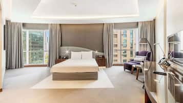 1 bedroom, premium bedding, pillowtop beds, minibar