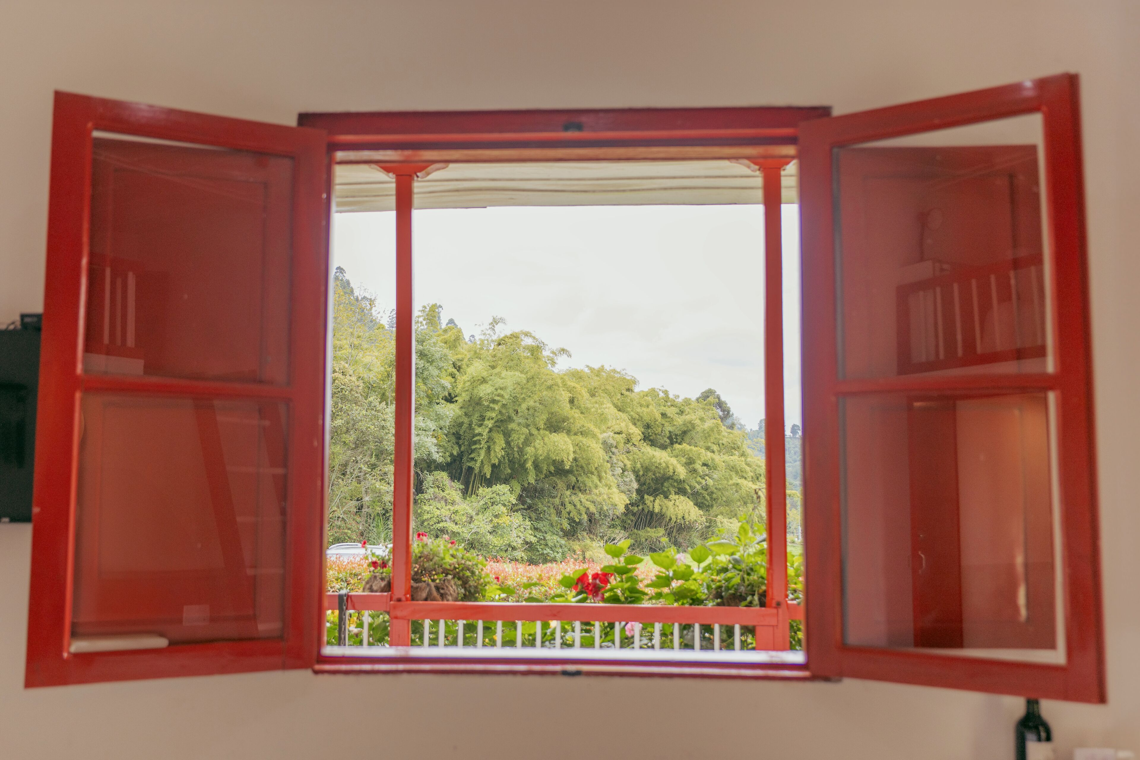 Mountain House - Superior Triple | Ausblick vom Zimmer