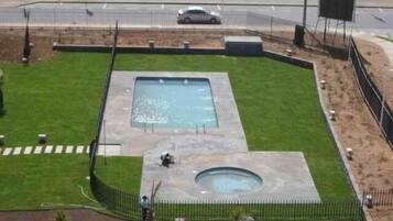 Seasonal outdoor pool