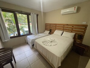 ชาเลท์สำหรับครอบครัว, วิวสระว่ายน้ำ (Broadway) | Wi-Fi ฟรี, ผ้าปูที่นอน