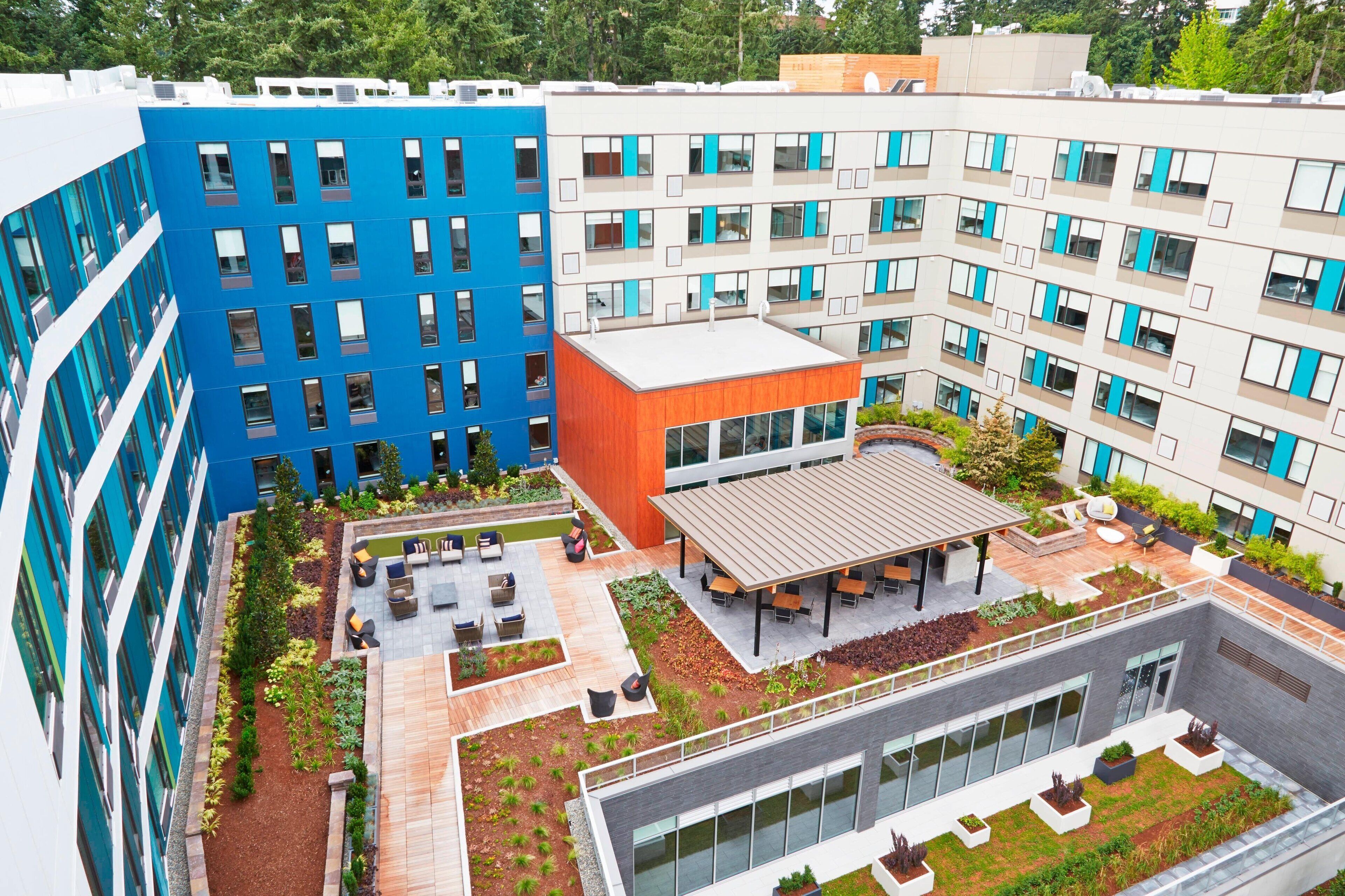 Vue depuis l’hébergement 