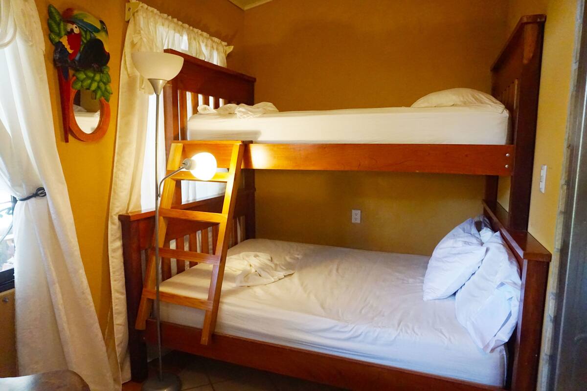Family Cabin, Multiple Beds, Pool View | Premium bedding, pillowtop beds, in-room safe, WiFi (free)
