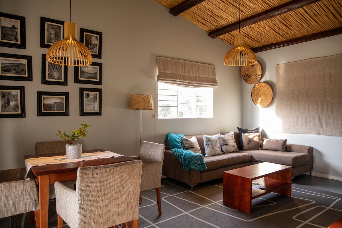 Exclusieve cottage | 1 slaapkamer, een minibar, individueel gemeubileerd, een bureau