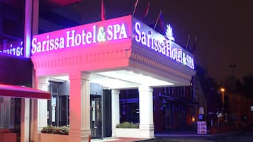 Façade de l’hébergement