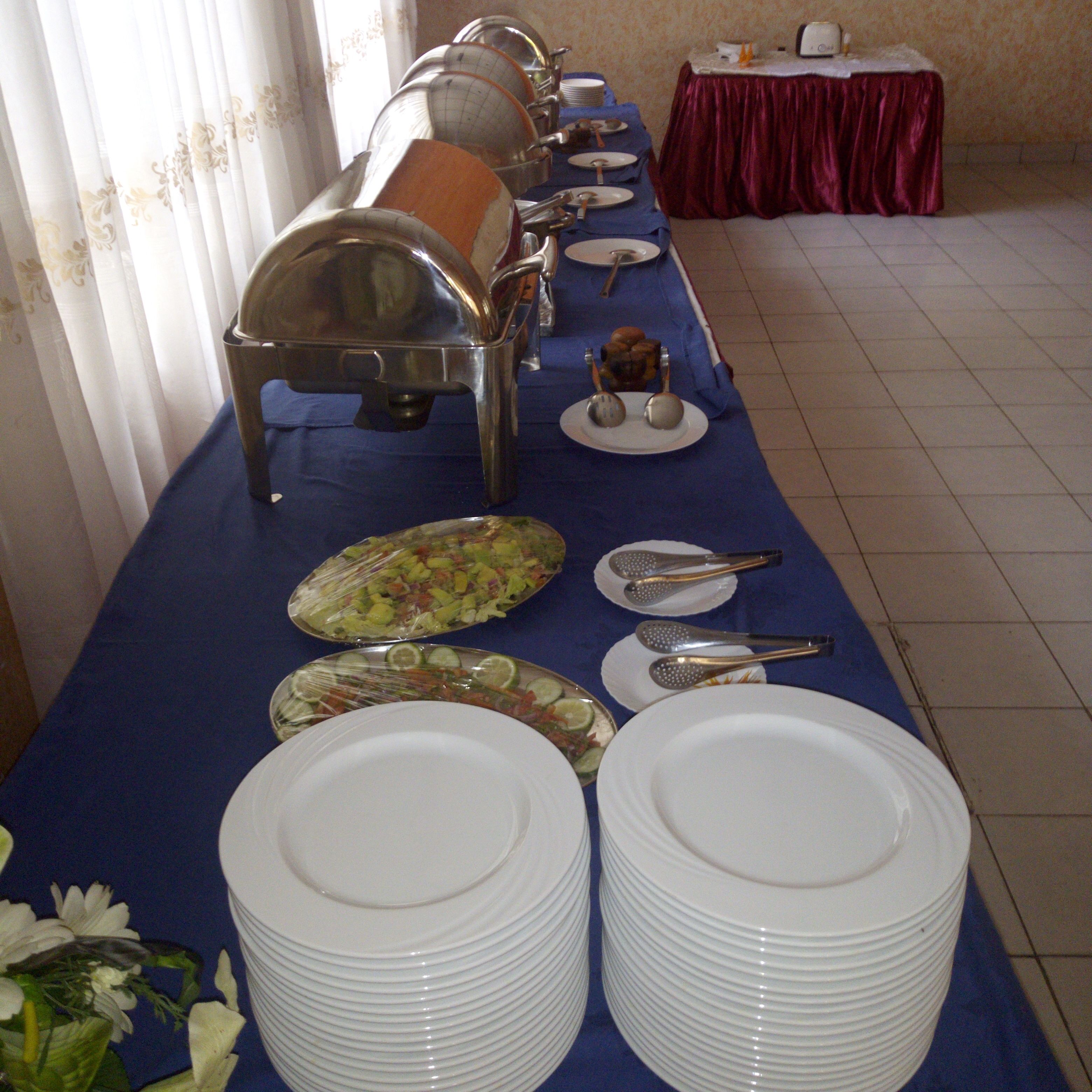 Desayuno estilo bufé