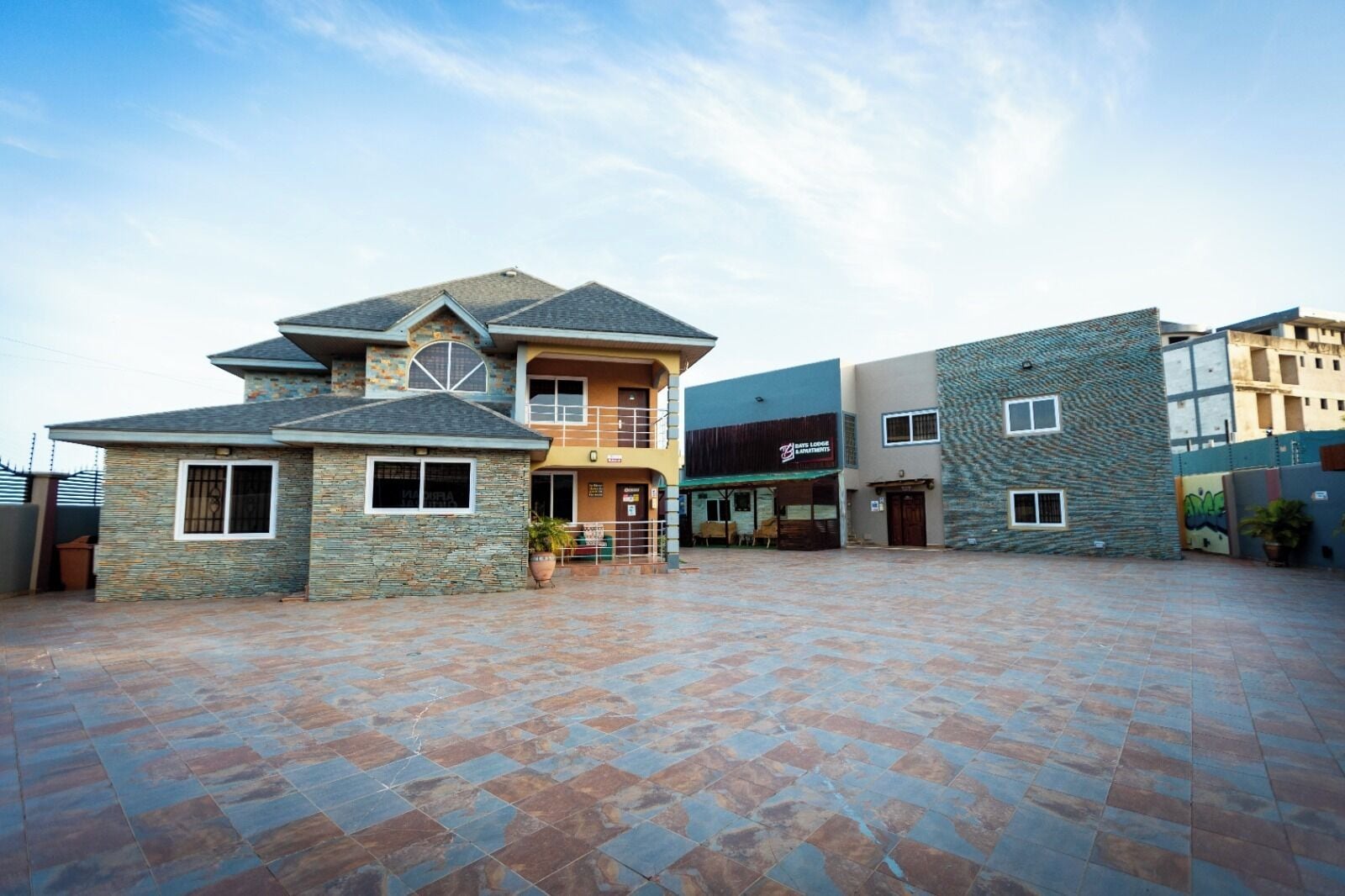 Enceinte de l’hébergement